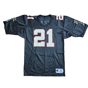 VTG Champion Atlanta Falcons Eric Metcalf #21 Football Jersey Mens Size 44